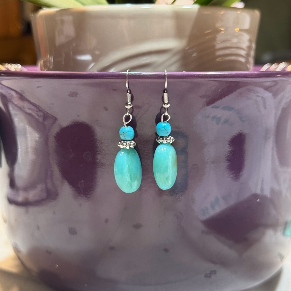Turquoise Dangle Earrings